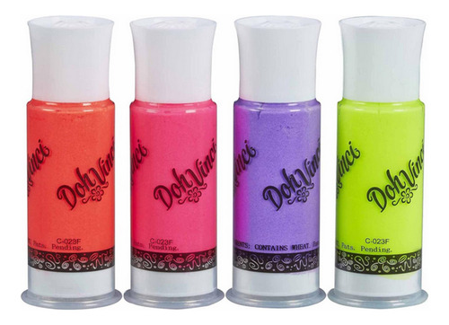 Doh Vinci Deco Pop 4 Colores (refill) Play Doh