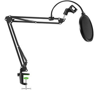 Imagen 4 de 7 de Brazo Para Microfono + Filtro Antipop - Entrega Inmediata
