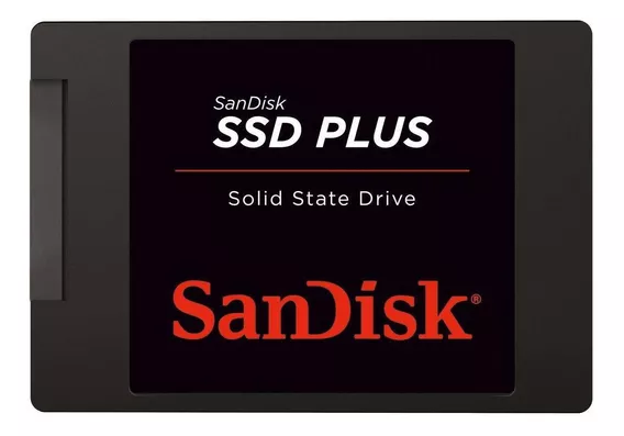 Ssd 480gb Sata Sandisk Plus 480gb 6 Gb/s 2.5in /7mm Up To 53