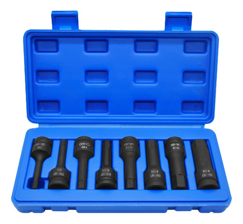 Juego De Dados Con Punta Allen De Impacto 1/2, 8pz