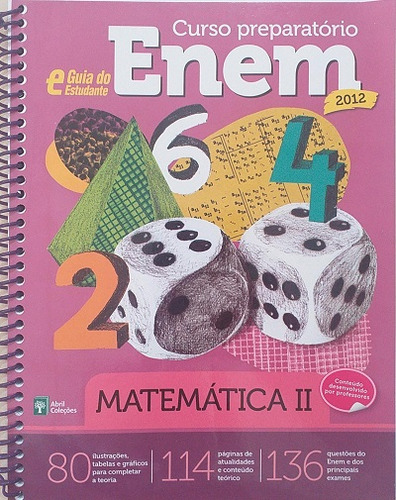 Curso Preparatorio Enem 2012 - Matematica Ii, De Vários Autores. Editora Abril, Capa Dura Em Português