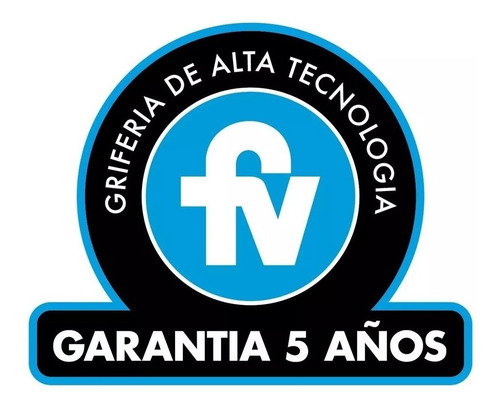 Imagen 6 de 10 de Combo Griferia Completo Baño Fv Moderno Monocomando Casa