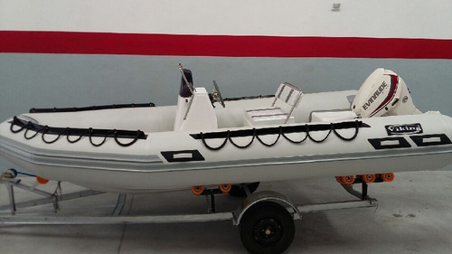 Viking De 4,9 M Con Motor 60 Hp 4 Tiempos Mercury Todo 0km