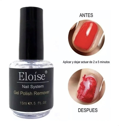 Imagen 2 de 6 de Gel Removedor Mágico Para Esmalte Semipermanente 15ml