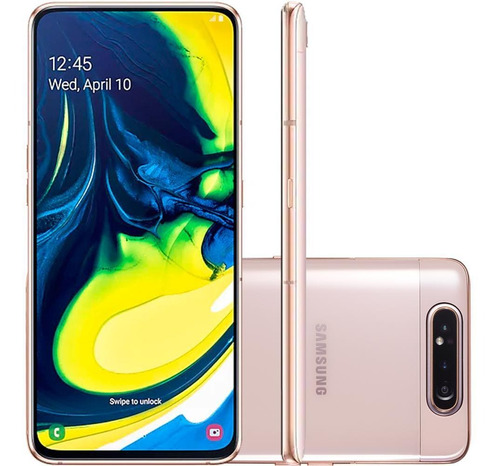 Smartphone Samsung Galaxy A80 6.7  128gb Rosê - Sm-a805f