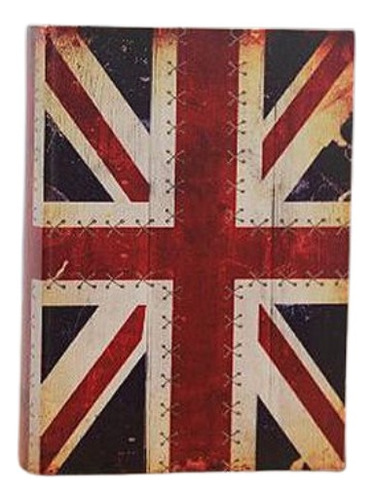 Caja Libro British Chico Decorativo Organizador