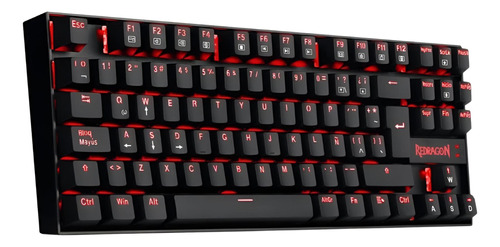 Teclado Mecánico Redragon Kumara K552-sp Red Light Edition