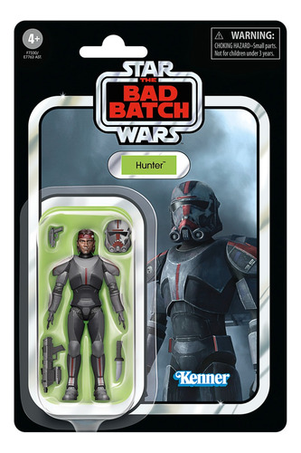 Figura De Acción Star Wars The Bad Batch Hunter 3