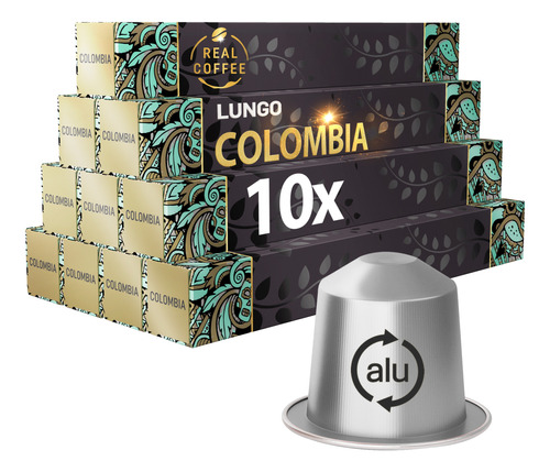 Cápsulas Real Coffee® Colombia Compatible Con Nespresso®