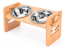 Comprar Plato Dobles Elevado Para Perros