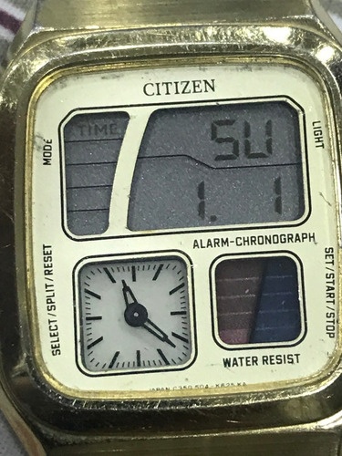 Citizen Ana Digi Temp ( Raro)