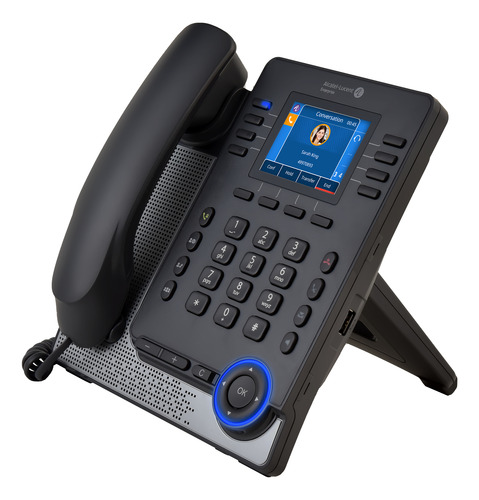 Telefone Ip Alcatel-lucent M5 Sip 8 Linhas E Tela Colorida