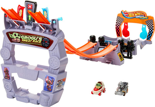 Juego De Pistas De Coches De Juguete Hot Wheels Star Wars Ra