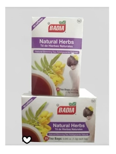 Té Badia Adelgazante Natural ( 3 Unid )