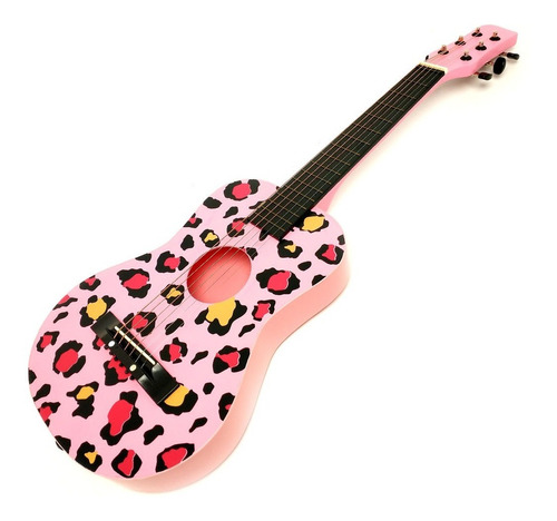 Guitarra Para Niños Juguete Clavijero Metálico 76cm   