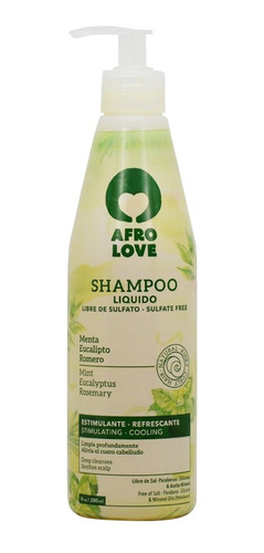 Shampoo Afro Love - 290ml - mL a $212
