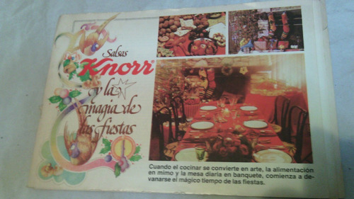 Recetario Salsas Knorr