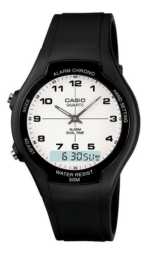 Reloj Casio Aw-90h Hombre Clasico Vintage Impacto Online