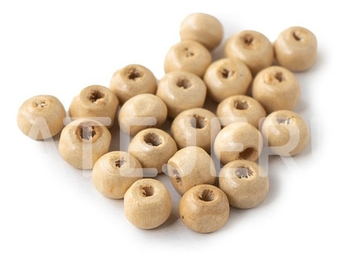 Imagen 5 de 9 de Formas De Madera Almendra Art M801 6mm X 12 Sobres