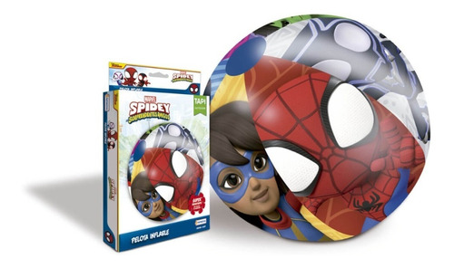 Pelota Inflable Para Pileta Spidey Spiderman Hombre Araña