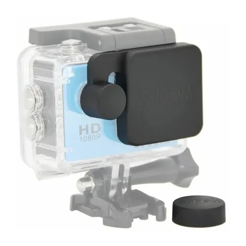 Kit Protectores Sjcam Sj4000: Lente Cámara Y Lente Carcasa Color Negro