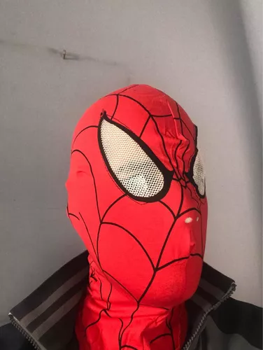 Mascara Spiderman Tela Cabeza Completa Hombre Araña Alucinan