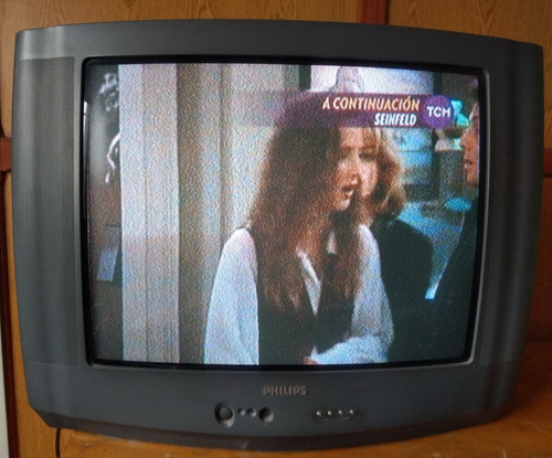 Televisor Philips Color 25 Pulgadas Con Control Remoto (Usado)
