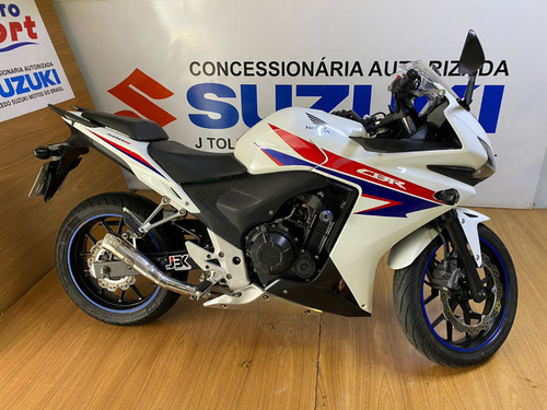 Honda Cbr 500 R Branca 2014 