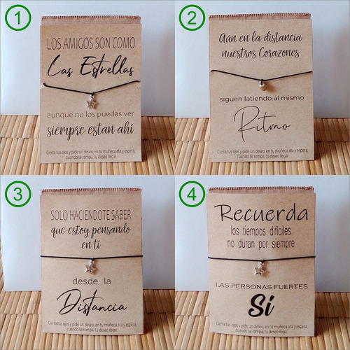 Imagen 3 de 4 de Kit Regalo Duo Suculenta Kokedama + Pulsera Amistad