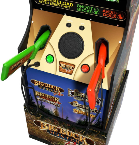 Imagen 3 de 3 de Maquinita Arcade 1up Big Buck Hunter Pro