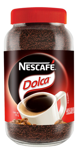 Cafe Soluble Nescafe Dolca Mezclado Con Caramelo 170 Gr
