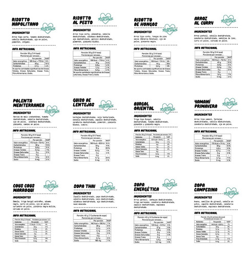 Imagen 3 de 3 de 24 Paq. Molé Sopas, Arroz, Yamani, Cus Cus, Guiso Y Más