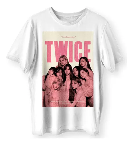 Camiseta Kpop Twice Integrantes E Emblema - Culpa do Lag - Outros Moda e  Acessórios - Magazine Luiza