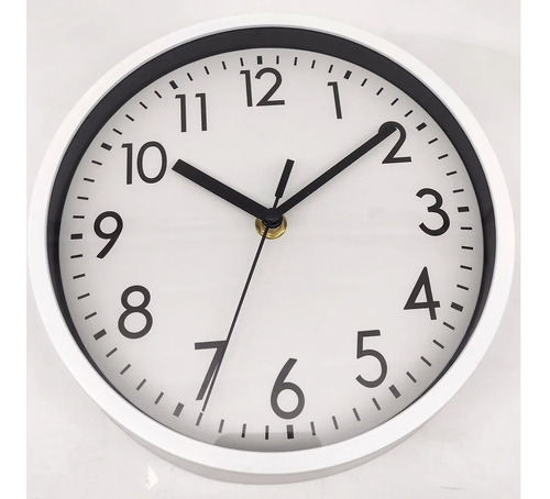 Imagen 3 de 4 de Reloj Pared Mural Redondo 19cm
