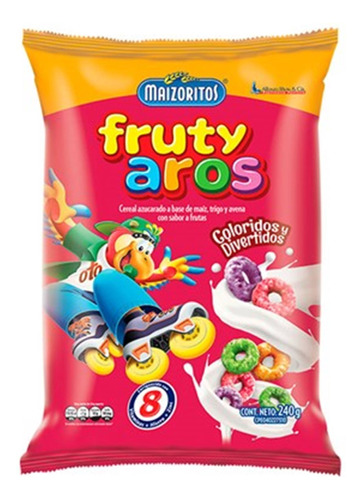 Cereal Fruty Aros Maizoritos 240gr