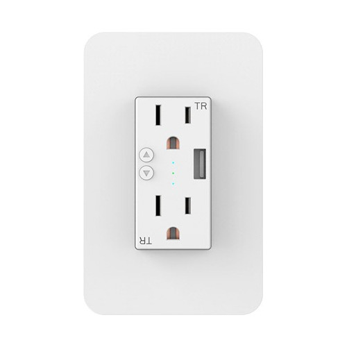 Tomacorriente De Pared Inteligente Con Puerto Usb Wi-fi