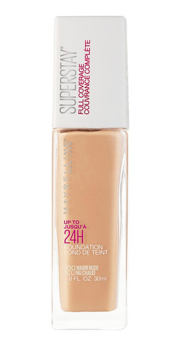 Base Líquida Maybelline Superstay Full Coverage Warm Nude X 