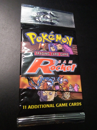 Pokemon Team Rocket Booster Pack Limited Nintendo Wizard Tc