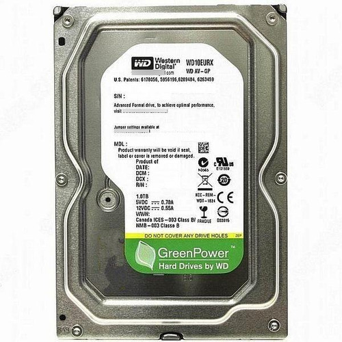 Imagen 2 de 4 de Disco Duro Pc Sistema De Seguridad 1tb 1 Tera Wd Camaras 3.5