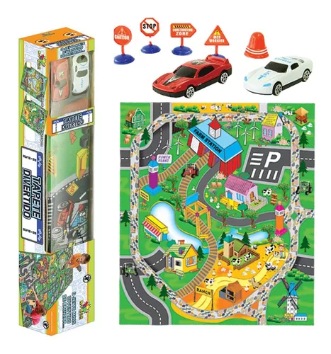 Pista De Carrinhos Brinquedo Corrida Infantil Tipo Hotwheels