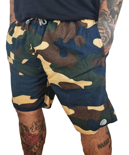 Bermuda Shorts Surftrip Camu Masculino