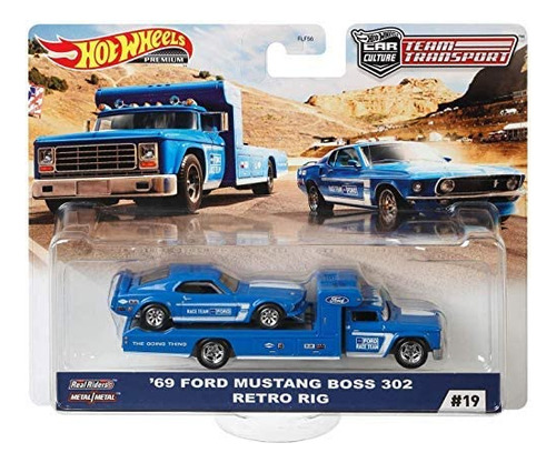 Hot Wheels Modelos De Transporte De Equipo Y Coche De Compon