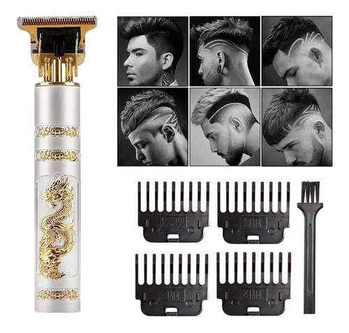 Imagen 4 de 10 de Maquina De Afeitar Barba Recargable Rasuradora Profesional