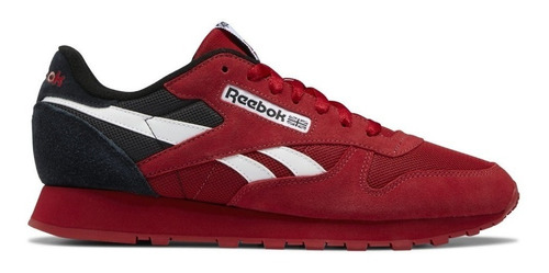 Zapatillas Reebok Hombre Classic Leather Gw9700 Rojo