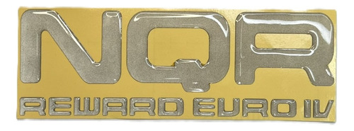 Emblema Chevrolet Nqr Reward Euro Iv  Pequeño  Resina