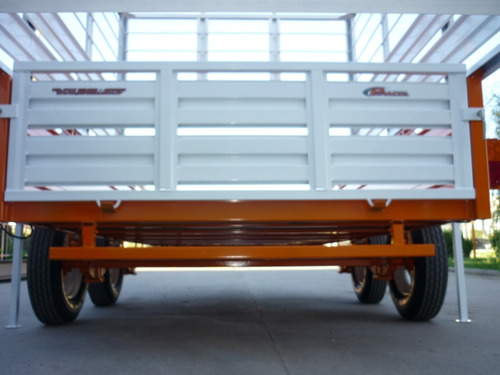 Imagen 12 de 15 de Acoplado Jaula Carro Trailer Vaquero 3 Mts 3 Tn Desmontable
