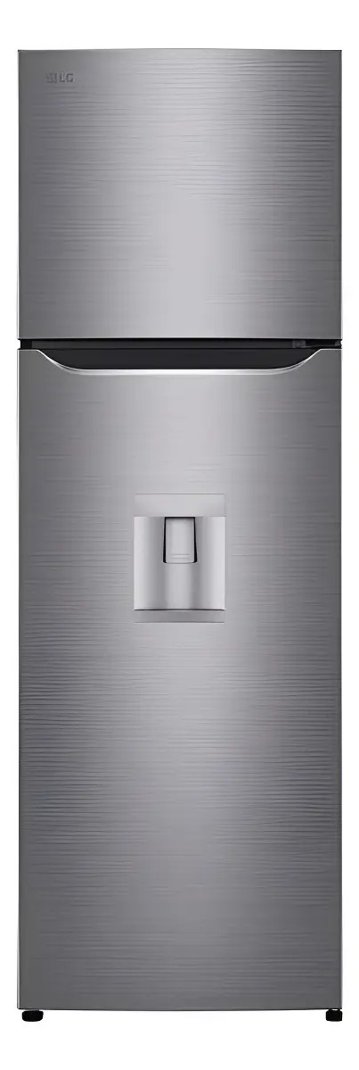 Refrigerador LG Top Freezer 9 Pies Gt32wp Con Dispensador Plateado