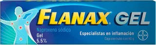 Flanax Gel AnaLGésico Antiinflamatorio Naproxeno 40 G