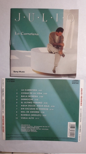Cd Julio Iglesias - La Carretera