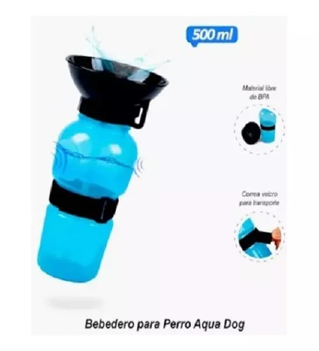 Aqua Dog - Bebedero Portátil 500 ml.